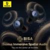 Baseus Bowie MA10 _4 Baseus Bowie MA10 PRO ANC Wireless Earphone Bluetooth 5.3 48dB Noise Cancelling IPX6 Waterproof